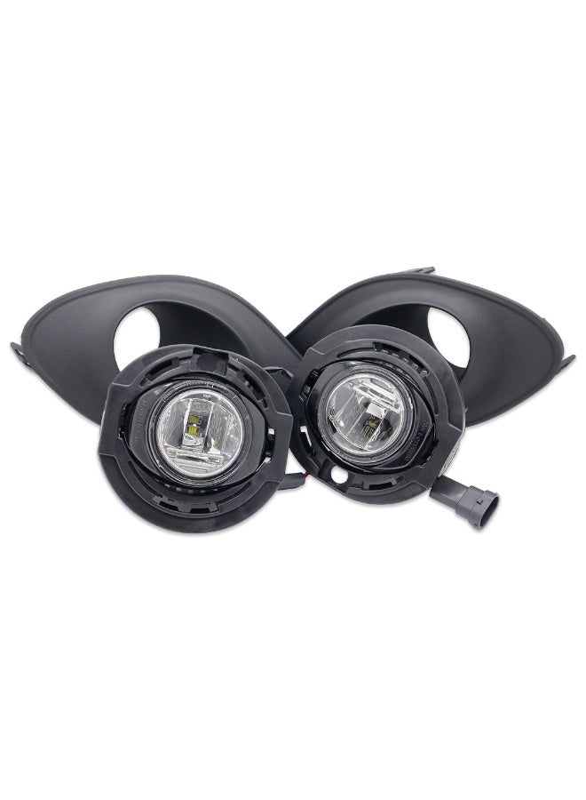 DLAA Pack of 2 Front DG7014-LED Fog Lamp with Black cover Only Suitable for Charger 2019-ON | 1 Year International Warranty - Image 5